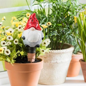  Controle de pragas ecológico para áreas externas | Armadilha de cerâmica para moscas-das-frutas/mosquitos com globo de irrigação Plow & Hearth