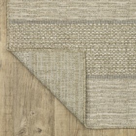  Tapetes e capachos | Tapete de polipropileno listrado Yucatan para áreas internas e externas da Plow & Hearth, 8,7 cm x 13,7 cm