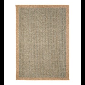  Tapetes e capachos | Tapete com estampa de borda Toulouse para áreas internas e externas Plow & Hearth, 16,7 cm x 23,3 cm