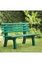  Panchine da esterno | Panca da giardino in PVC resistente alle intemperie Plow & Hearth a 2 posti
