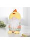  Accenti decorativi per interni | Decorazione da tavolo con gnomo in tessuto Plow & Hearth da 12,5" con cappello da pollo