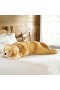  Cuscini decorativi per interni | Cuscino di peluche a forma di Golden Retriever di Plow & Hearth