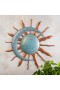  Arte murale per interni | Plow & Hearth Verdigris Sun And Moon Wall Art