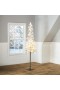  Illuminazione di alberi e ghirlande illuminate | Albero di Natale alpino Plow & Hearth da 7 piedi con 200 LED bianchi caldi