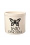 Cartelli per indirizzi e targhe da parete per esterni | Plow & Hearth Butterfly Address Crock
