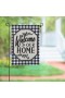  Bandiere da giardino per esterni | Bandiera da giardino con scritta Welcome Home di Plow & Hearth Classic