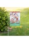  Bandiere da giardino per esterni | Bandiera da giardino in pelle scamosciata autunnali Plow & Hearth per bicicletta
