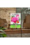  Bandiere da giardino per esterni | Bandiera da giardino in lino con motivo floreale Flamingo Welcome di Plow & Hearth