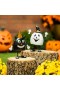  Statue da giardino per esterni | Statua in metallo Plow & Hearth Ghostly Friends, altezza 25,4 cm