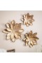  Arte murale per esterni Outdoor Living | Plow & Hearth, arte murale in metallo con fiori per interni/esterni, set da 3