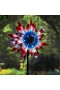  Girandole eoliche per esterni | Girandola eolica solare illuminata Plow & Hearth Patriotic