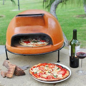  Forni per pizza con camino e focolare | Forno per pizza Plow & Hearth Talavera Liso