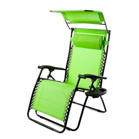  Sedie e dondoli | Sedia a gravità zero Plow & Hearth Deluxe con tenda da sole, tavolo e portabicchieri