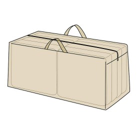  Coprimobili | Borsa portaoggetti per cuscini da esterno Plow & Hearth Deluxe