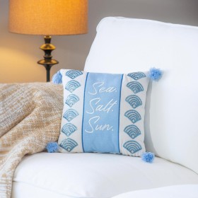  Cuscini decorativi per interni | Cuscino decorativo "Sea.Salt.Sun" di Plow & Hearth