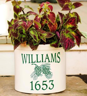  Vasi e fioriere per interni | Vaso a forma di pigna personalizzato Plow & Hearth