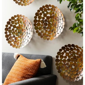  Decorazione murale per interni | Decorazione murale in metallo con finitura in rame Plow & Hearth