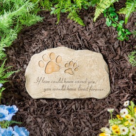  Targhe commemorative e da giardino per la vita all'aria aperta | Pietra da giardino dedicata agli animali domestici, Plow & Hearth