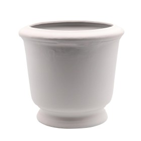  Fioriere e supporti per piante da esterno | Plow & Hearth, vaso per fiori Talavera bianco extra large