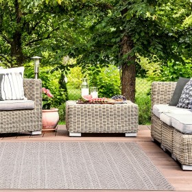  Tappeti e zerbini | Tappeto Plow & Hearth Kitty Hawk Chevron per interni/esterni, 5'3" X 7'3"