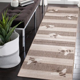  Tappeti e zerbini | Tappeto da interno/esterno Plow & Hearth Honey Bees, 23" X 7'6"