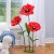  Fiori e piante artificiali per interni | Plow & Hearth Poppy Flower Artificial Paper Déco, altezza 56"
