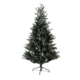 室内用フェイクフラワー＆観葉植物 | Plow & Hearth きらめくミスティパインクリスマスツリー 高さ6インチ