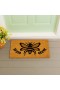 Tepper og dørmatter Kokosmatter | Plow & Hearth Honeycomb Bee kokosmatte