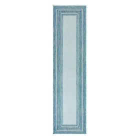  Tepper og dørmatter | Plow & Hearth innendørs/utendørs teksturert polypropylen kantløper, 59 x 18 cm