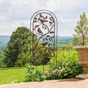  야외용 아버 및 격자 | 쟁기 및 난로용 금속 송버드 격자