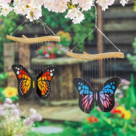  Dekorativni detalji za unutarnji život | Stakleno zvono s leptirom za plug i ognjište