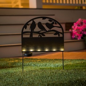  Adresni znakovi i zidne ploče za vanjski život | Metalni adresni znak s solarnim umetkom Plow & Hearth