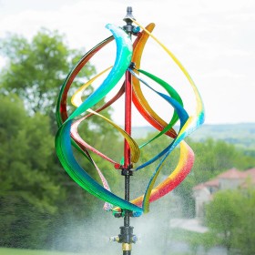  Vindsnurror för utomhusbruk | Plow & Hearth Misting Helix vindsnurra