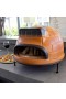  Hornos de pizza de chimenea y hogar | Horno de pizza Talavera Sienna de Plow & Hearth