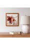  Arte mural para interiores | Decoración de pared de madera Longhorn de Plow & Hearth, 40,6 cm de largo x 40,6 cm de alto