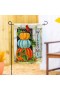  Banderas de jardín para exteriores | Bandera de ante texturizado Pumpkin Stack Garden de Plow & Hearth