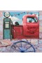 Arte mural para exteriores | Plow & Hearth Take A Ride, lienzo para pared interior y exterior