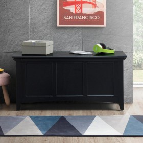  Bancos de interior | Baúl/consola con paneles abatibles de Plow & Hearth