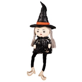  Acentos decorativos para interiores | Mesa de bruja sentada de tela de 76 cm de Plow & Hearth