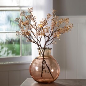  Flores y plantas artificiales para interiores | Ramas de gitano iluminadas para interior y exterior de Plow & Hearth (juego de 2)