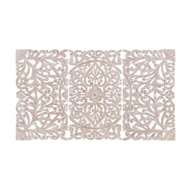  Arte mural para interiores | Arte mural floral blanco de tres paneles de Plow & Hearth