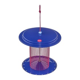  Comederos para pájaros para exteriores | Comedero grande de metal con semillas de girasol de Plow & Hearth