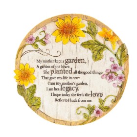  Placas conmemorativas y de jardín para la vida al aire libre | Piedra de jardín Wishgivers de Plow & Hearth, Jardín de la Madre