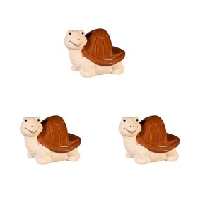  Jardineras y soportes para plantas para exteriores | Patas de cerámica para macetas Plow & Hearth con forma de tortuga (juego de 3)