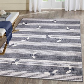  Alfombras y felpudos | Alfombra Honey Bees para interior y exterior de Plow & Hearth, 19 x 24 cm