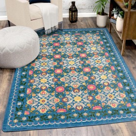  Alfombras y felpudos | Alfombra Plow & Hearth Meadow Endurastran, 5'' X 8''