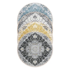  Koberce a rohožky Koberce | Kulatý koberec Plow & Hearth Marietta Diamond, průměr 10 cm.