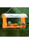  Fuglefoderautomater til udendørs brug | Plow & Hearth genbrugsplastik poly-tømmer Oriole fuglefoderautomat