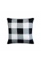  Udendørsliv Udendørs pyntepuder | Plow & Hearth Indendørs/Udendørs Lys Buffalo Plaid pyntepude