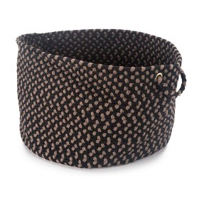  Møbelkommoder og opbevaringsskabe | Plow & Hearth flettet polypro Roanoke-kurv med håndtag